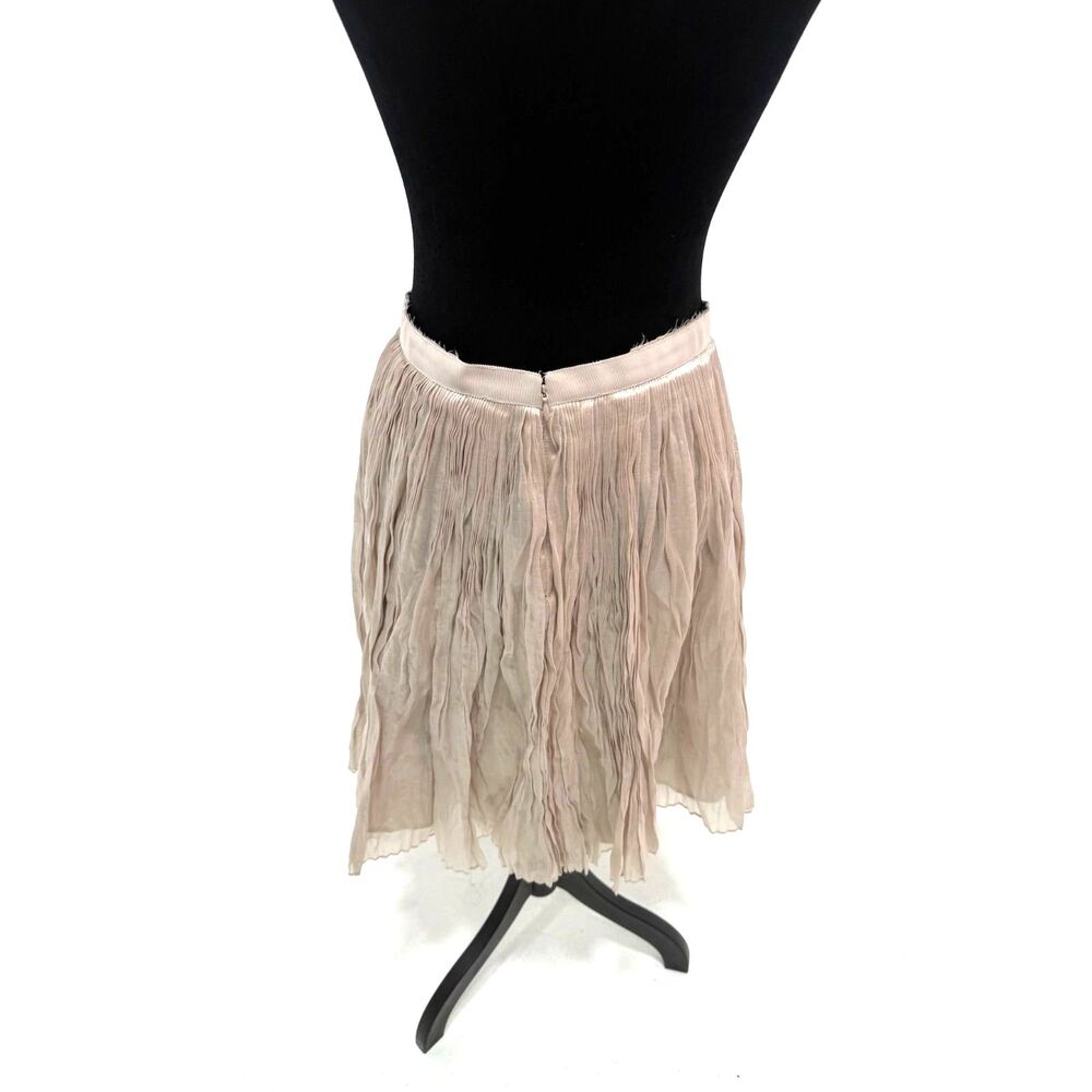 Banana Republic Heritage Collection taupe pleated knee length skirt - Picture 6 of 10